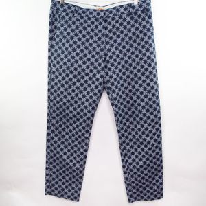Joe Fresh Blackwhite Plaid Pant Crop 